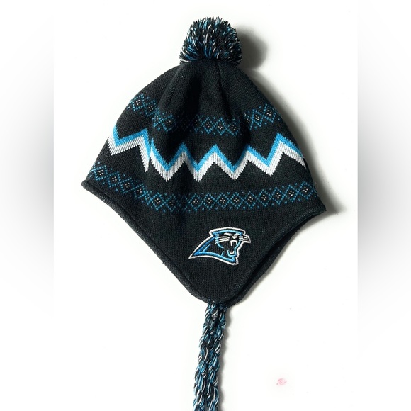 Carolina Panthers Winter Hat for Child - Picture 2 of 5